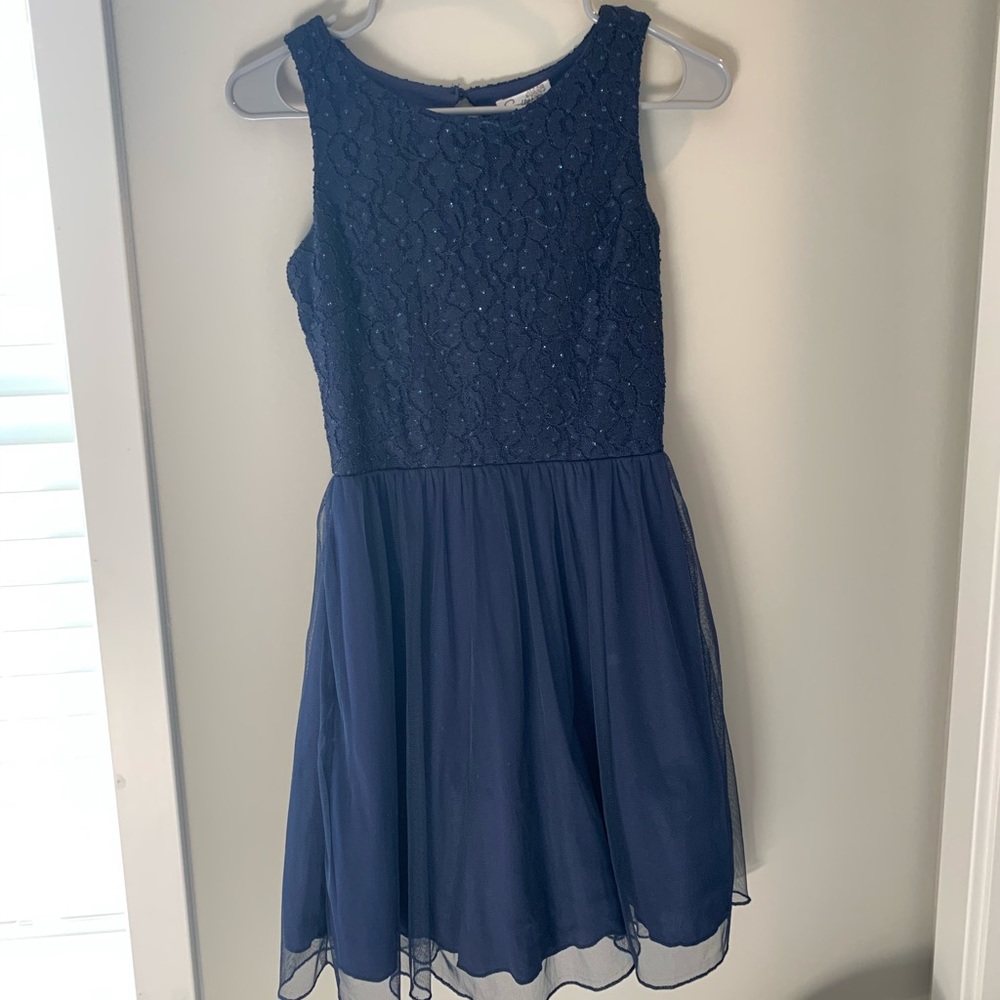 Navy Short Formal Dress